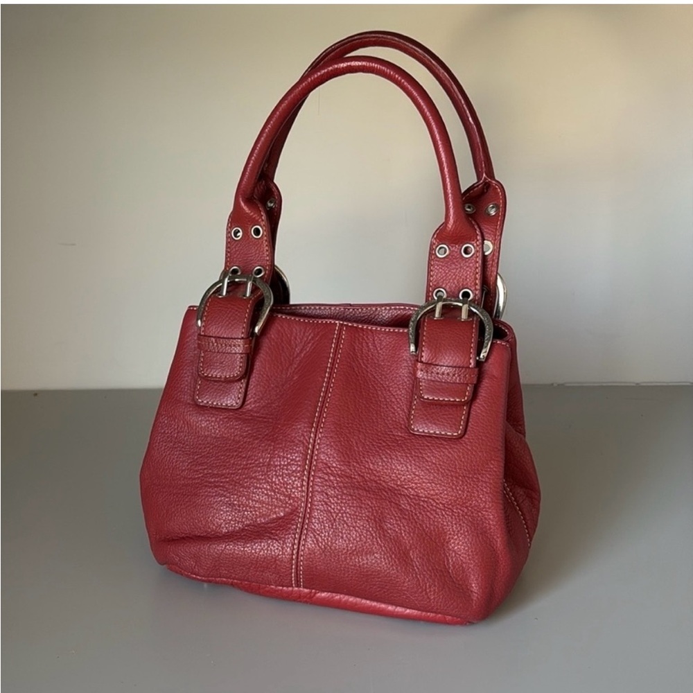 Tig & Co Red Leather Purse